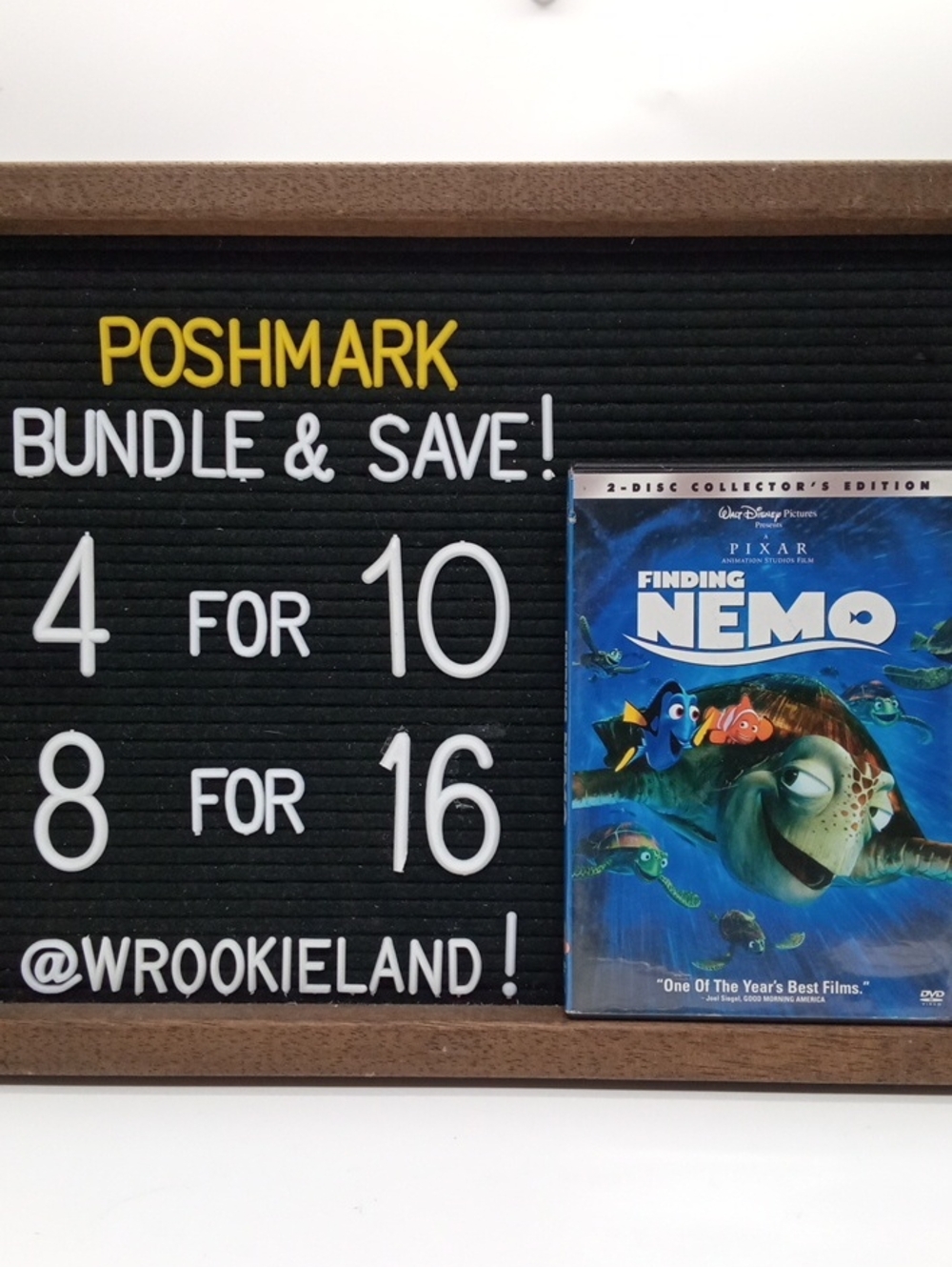Disney FInding Nemo DVD#J13